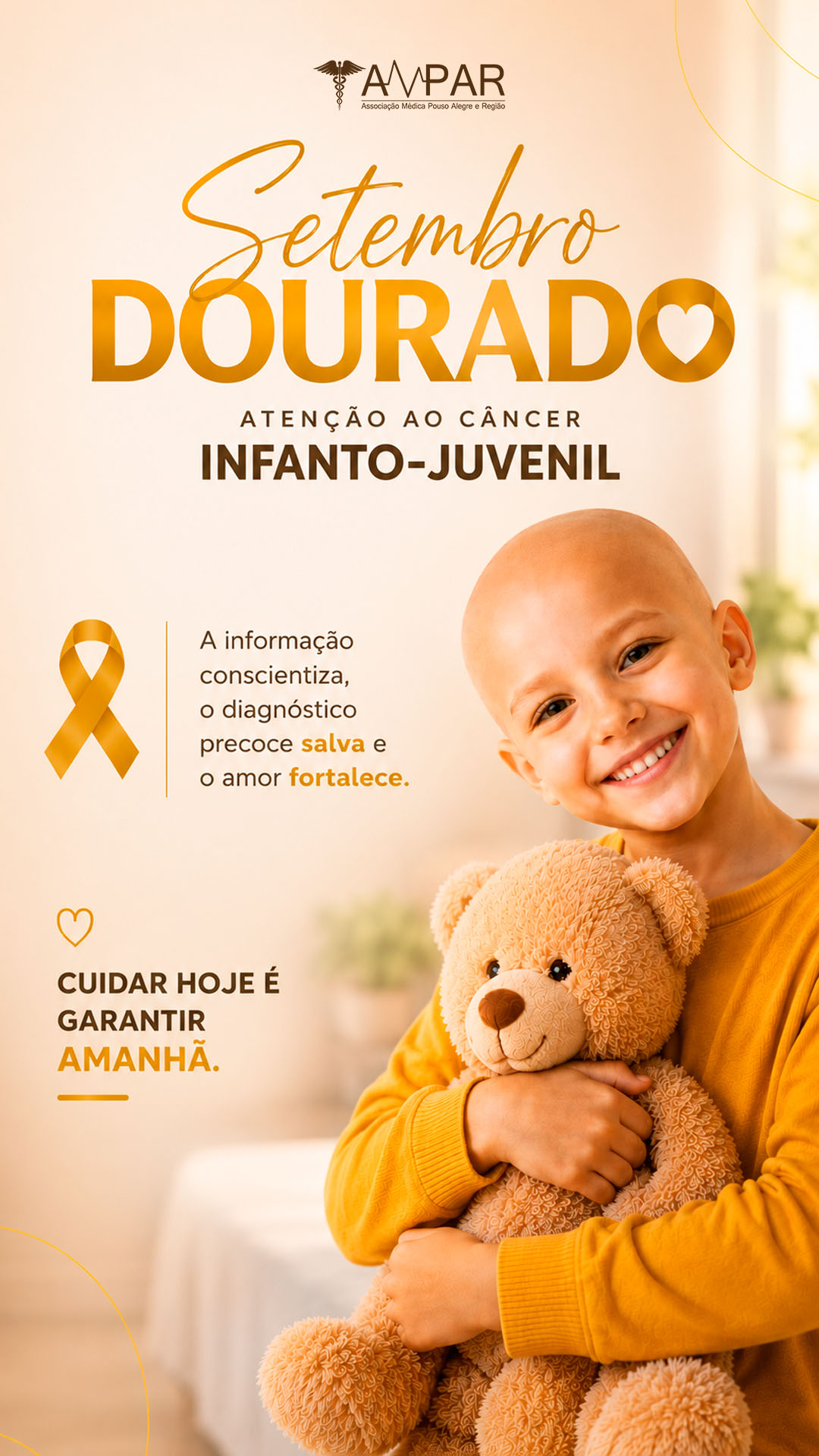 01 - Setembro Dourado Atenção ao câncer infanto-juvenil 1080x1920